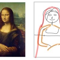 À la manière de Mona Lisa